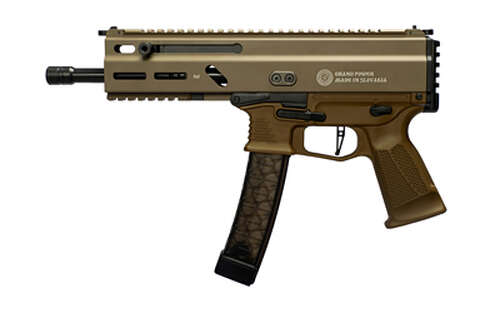 Handguns Grand Power Stribog 9mm GPWR STRIBOG SP9A1 9MM 8" 30RD FDE • Model: Stribog